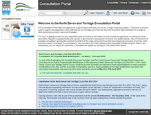 Tablet Screenshot of consult.torridge.gov.uk